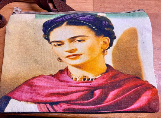 Frida Kahlo Close-Up Sling Handbag  NEW  #004