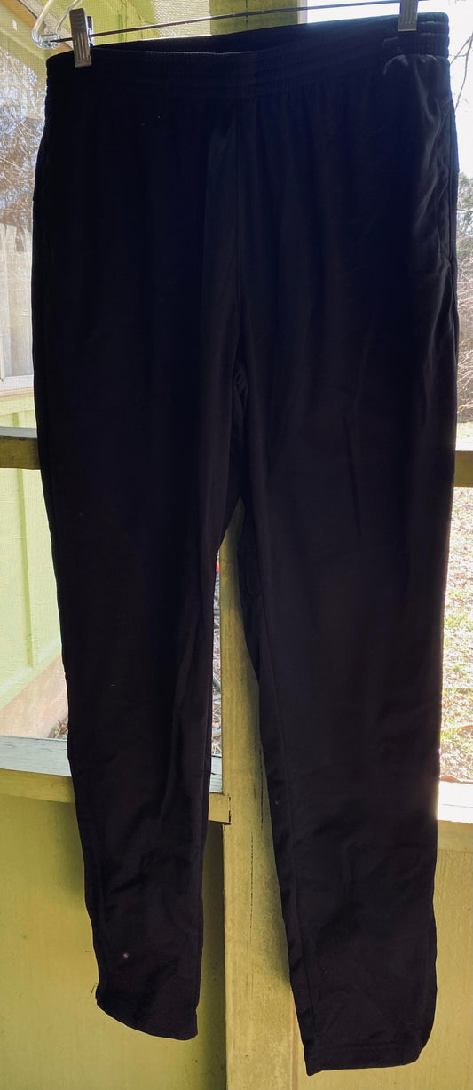 Augusta Sportswear Black Pants with Zipper at the Ankle  Adult    S M L XL  #85
