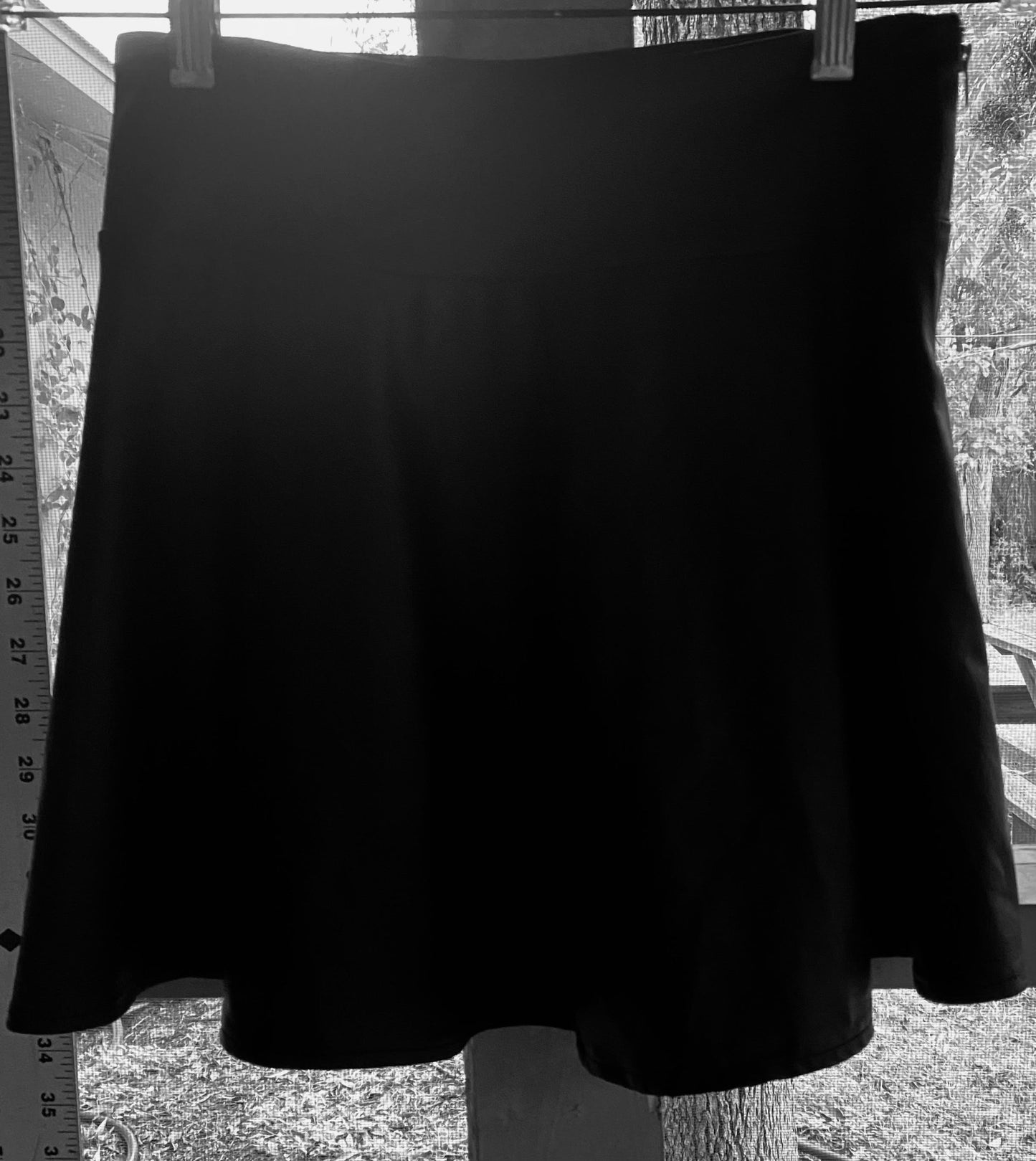 Forever 21 Black Short Aline Pleather Skirt  Adult    #62