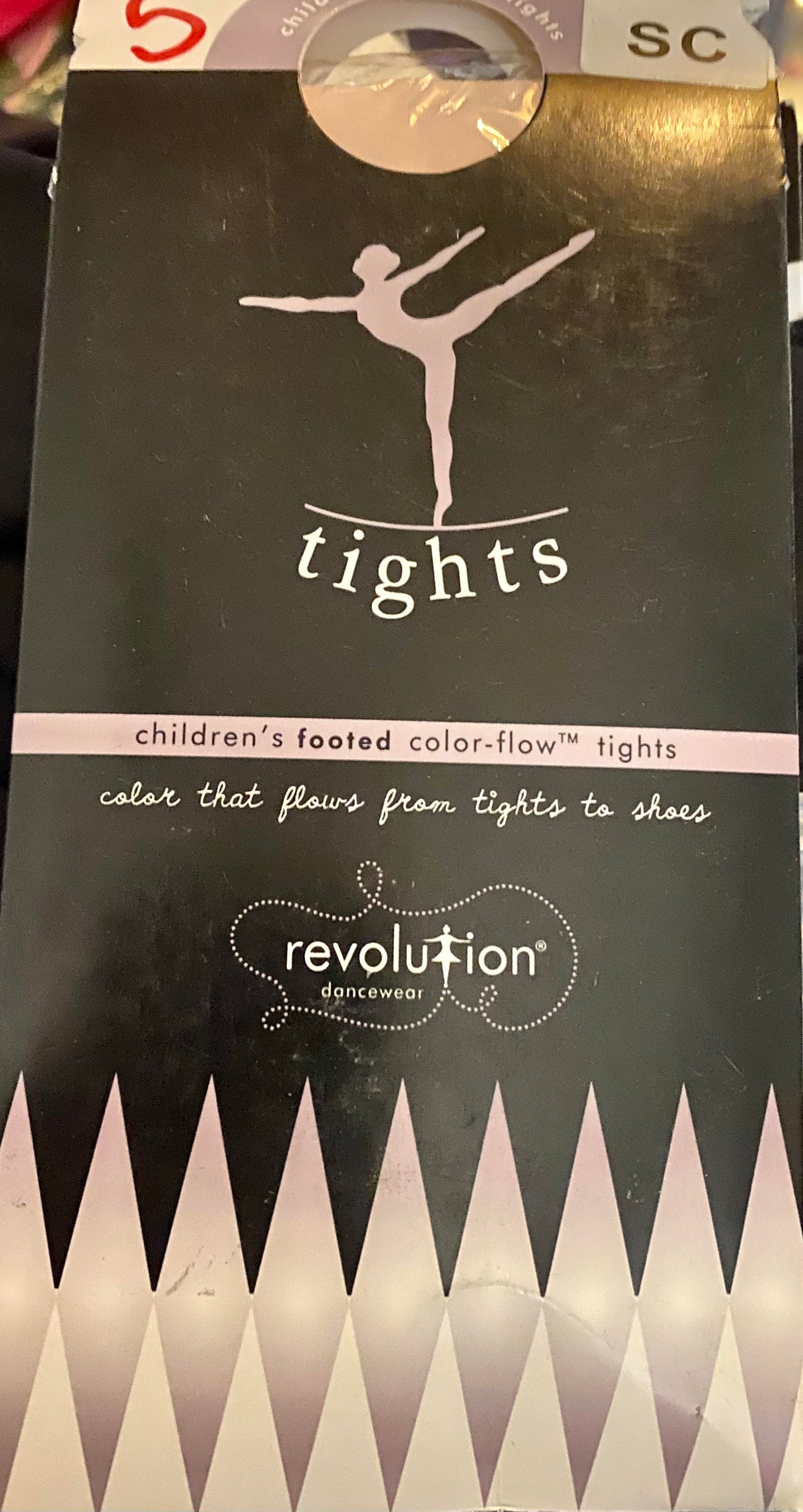 Revolution  Pink Footed Tights Children  NEW    #59